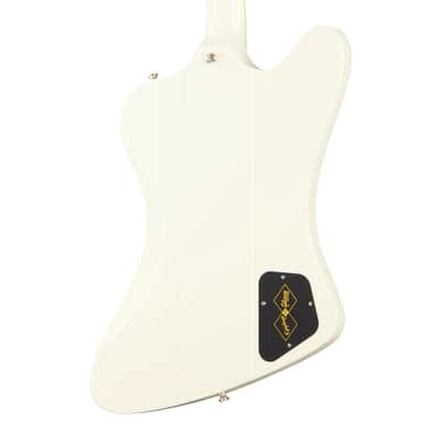 1963 Firebird V Left Handed Electric Guitar Polaris White image 2