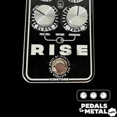 King Tone Guitar Rise V2 with External Dip Switches 2023 - Present - Black X14799 image 2