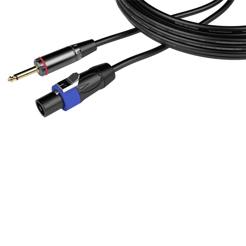 Gator Cableworks Gcwh Spk 06 1 Tl Cavo Speaker Jack Ts Dritto/Speakon 1.8 M Serie Headliner image 1