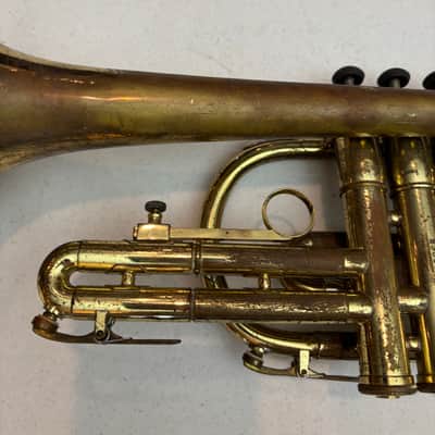Olds Ambassador Cornet (c. 1966–67) – Good Condition w/ Case, Bach 5C, Humes & Berg Mute image 5