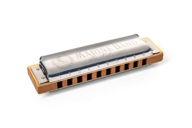 Hohner Marine Band 1896 Harmonica - Minor Tuned, Key of D Minor image 1