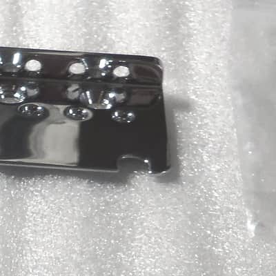 Fender® American Pro Chrome Bridge Plate~Non "Offset"~Fits Pro/DLX Block~Open Box New image 2