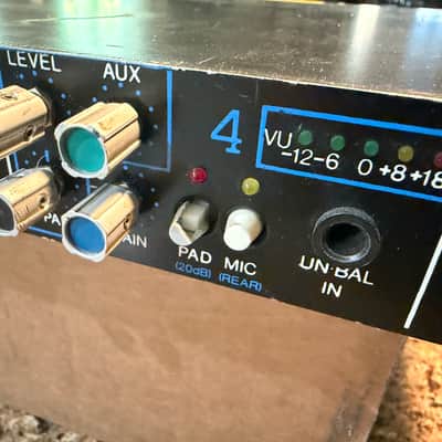 API 3124MB+ 4-Channel Mic Preamp Mixer 2003 - 2016 - Black image 3