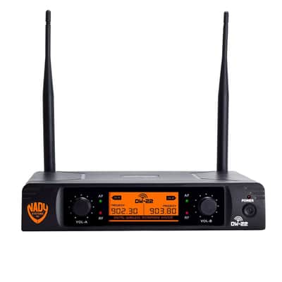 Nady DW-22 Dual Digital Wireless Handheld Microphone System Dual XLR and Mixed image 3