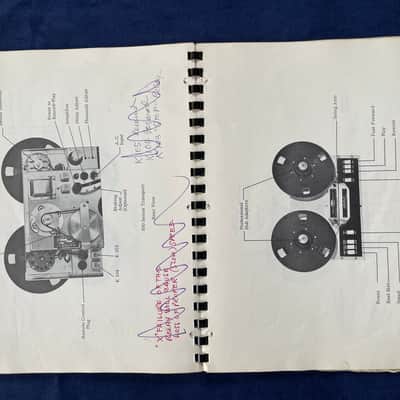 Vintage Crown 800 Series Audio Recorder Technical Manual SL802 image 3