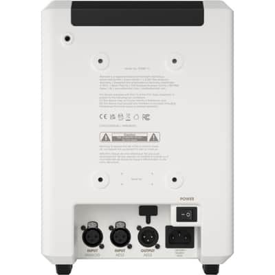 Palmer ORBIT 11 W Weiß Aktiver koaxialer 3-Wege-Studiomonitor image 4