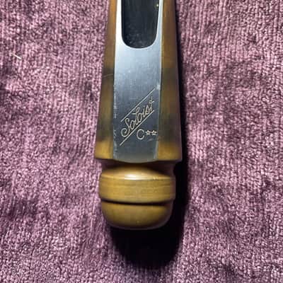 Vintage Selmer Paris Soloist C** 1950's - ebonite image 9