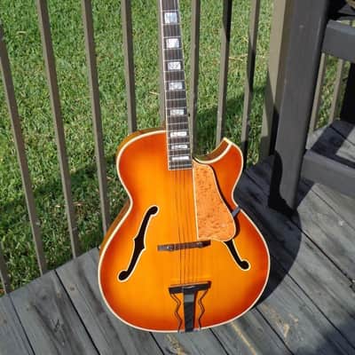 1980 Schulte  Florentine Cutaway Acoustic Jazz Guitar image 2