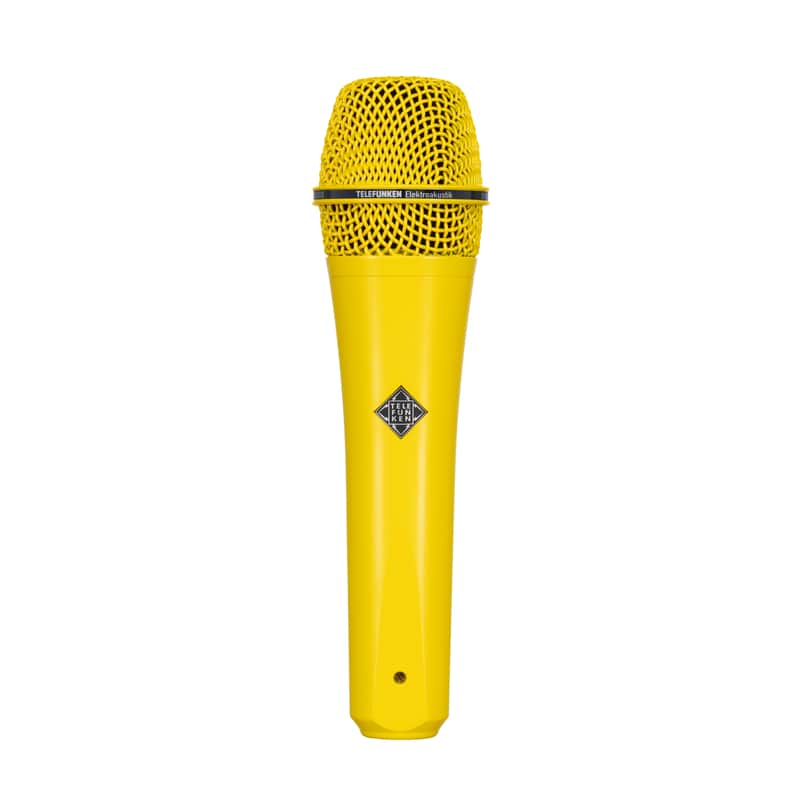 Telefunken Custom Shop M-80 Dynamic Handheld Microphone (Yellow) image 1