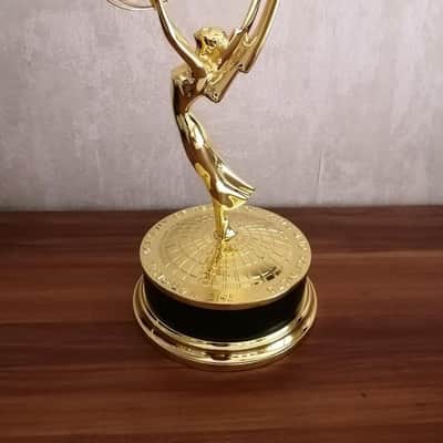 Emmy Award Television National Replica Life Size Trophy 1:1 Statue Prize image 2