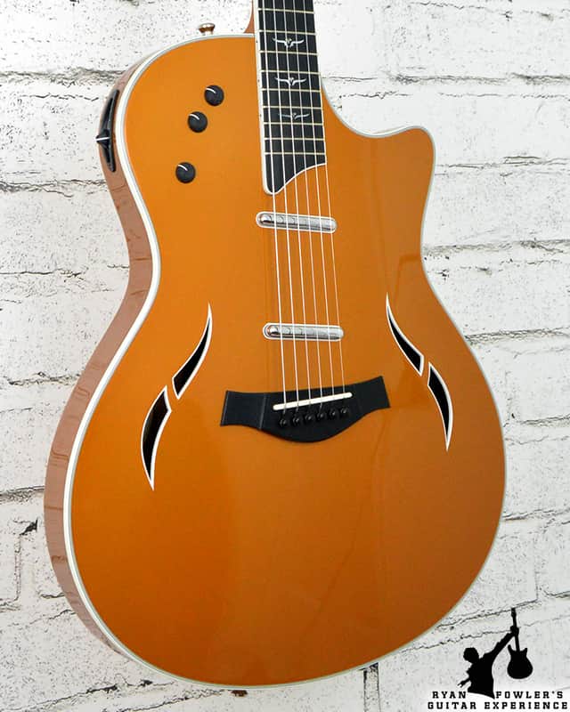 2006 Taylor T5-C Two Pickup Limited Edition Gold Metallic | Reverb