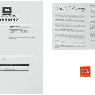 (2) JBL AC16 6" 640 Watt 2-Way 16 Ohm Wall Mount Speakers+Subwoofer+Amplifier image 17