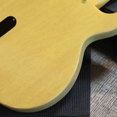 2005 Gibson Custom Shop Les Paul Jr Double Cut 1958 Reissue Electric Guitar TV Yellow VOS + COA OHSC image 17