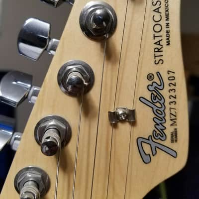 Fender Stratocaster HSS MIM 2007 Rare Blue image 5
