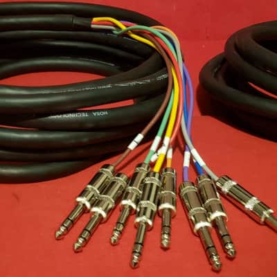 *16 ft!* Hosa "DTP-805" - 8-Channel DB25 to 1/4" TRS Balanced Snake / $84.60 at Sweetwater! 1 of 2 image 4