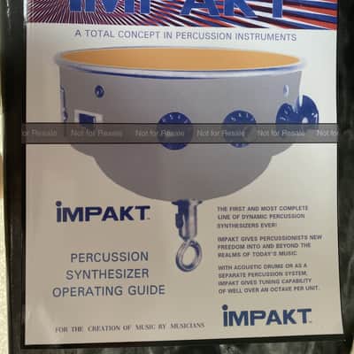 Impakt Percussion Synthesizer instruction manual image 3