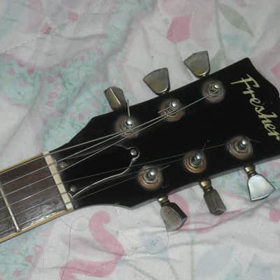 Fresher FLP LP copy 1970 cherry sunburst. super ez project.j image 12