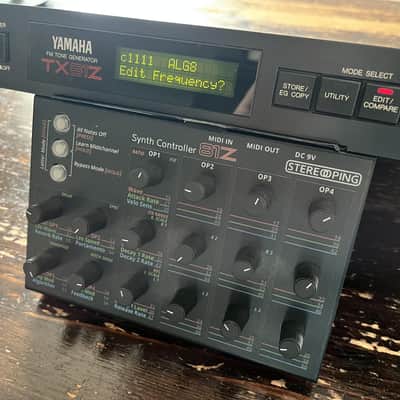 Yamaha TX81Z + Stereoping CE-1 81Z Midi Controller