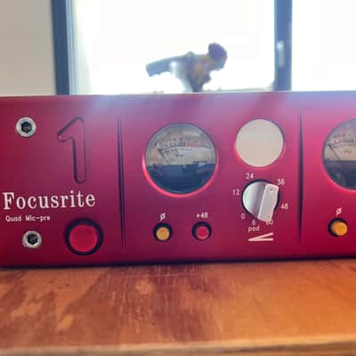 Focusrite Red 1 4-Channel Preamp 2010s - Red image 5