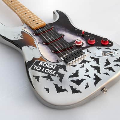 Fender Billy Corgan Smashing Pumpkins Bat Stratocaster image 4
