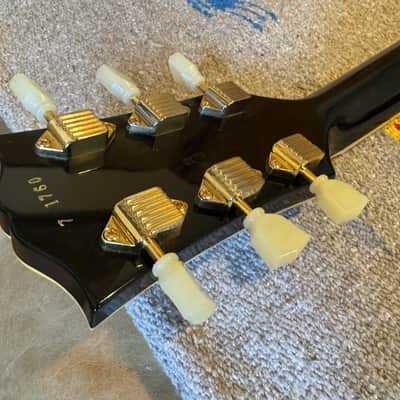 2021 Gibson Demo Shop 1957 Historic Reissue r7 Les Paul Custom - 3 Pickup Black Beauty - Ebony VOS image 10