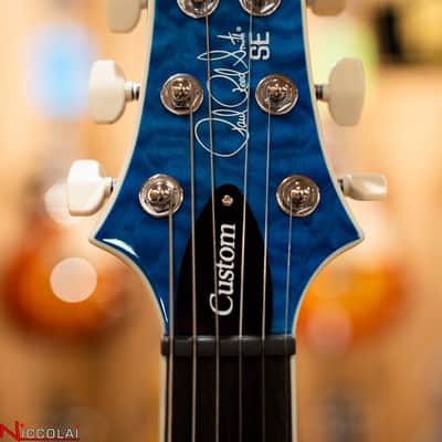 PRS SE CUSTOM 24-08 Quilt Lake Blue image 3