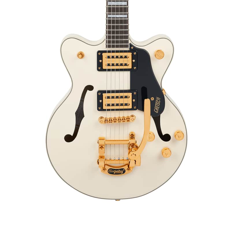 Gretsch G2655TG Streamliner Limited Semi-Hollow Jr with Bigsby - Vintage White image 1