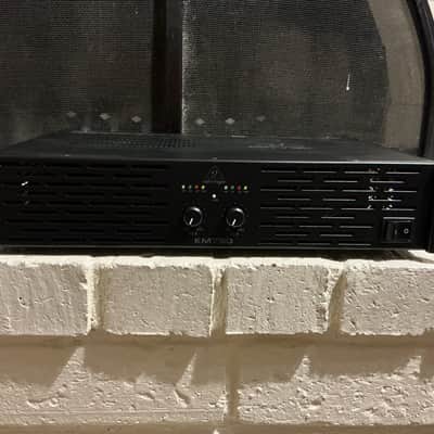 Behringer KM750 Stereo Power Amp with Speaker Cable Adapter image 1