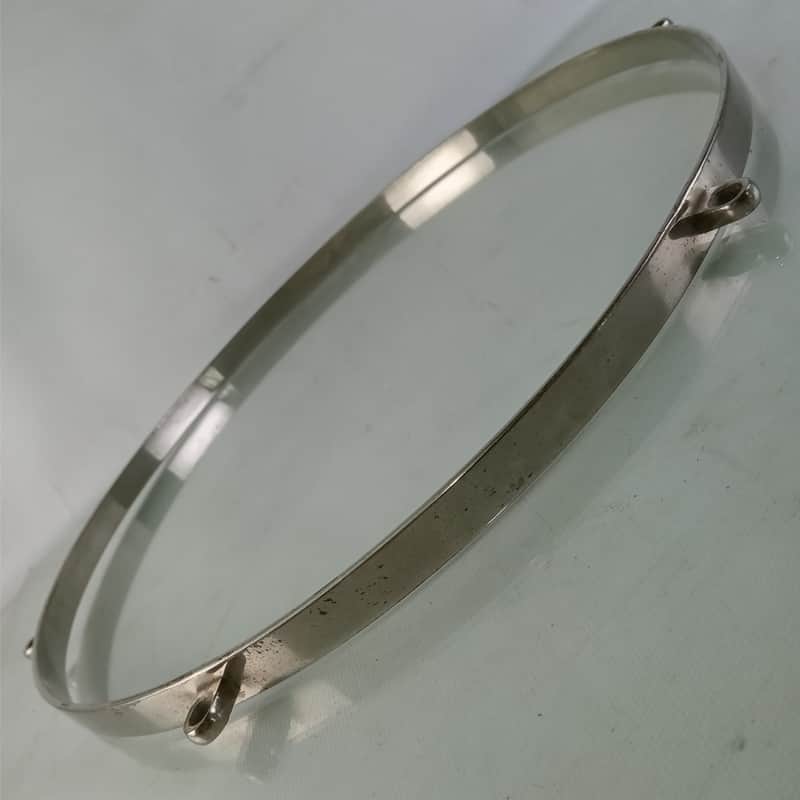 Leedy 14"Snare Drum 6Lug Batter Straight Chopper Rim/Hoop Nickel-Steel 3.0mm 10s image 1