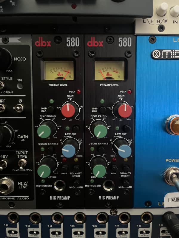 dbx 580 500 Series Mic Preamp image 1