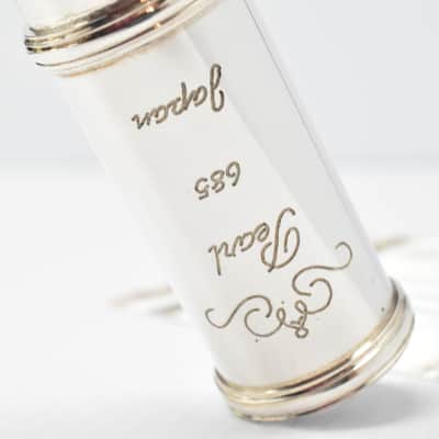 Handmade Pearl Dolce Semi-Pro Flute Offset G Split E B Foot Handcut PH-7 Sterling Headjoint image 9
