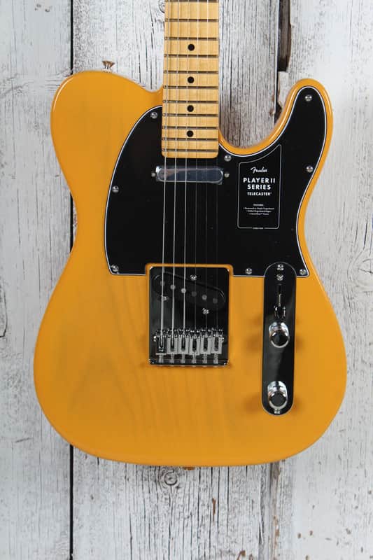 Fender Player II Telecaster Solid Body Electric Guitar Butterscotch Blonde image 1