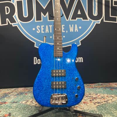 Tom Hamilton's Aerosmith, Custom G&L ASAT Blue Glitter Bass, 2010s PLUS Personalized NHL Hockey Jersey. AUTHENTICATED! (TH2 #4) image 5