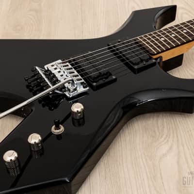1988 BC Rich Warlock NJ Series Black w/ Floyd Rose, Nagoya Japan