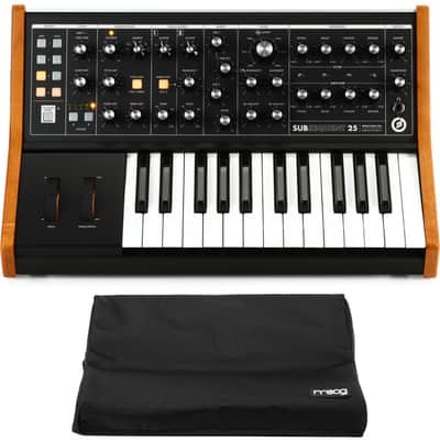 Moog Subsequent 25 Analog Synthesizer with Cover