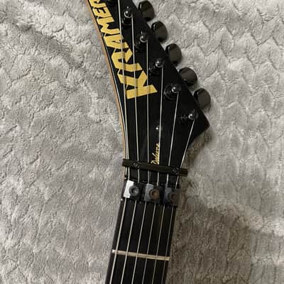 USA  Vintage Kramer Proaxe Deluxe 1989 Candy Blue, Seymour Duncans, Original Floyd Rose OHSC VG image 4