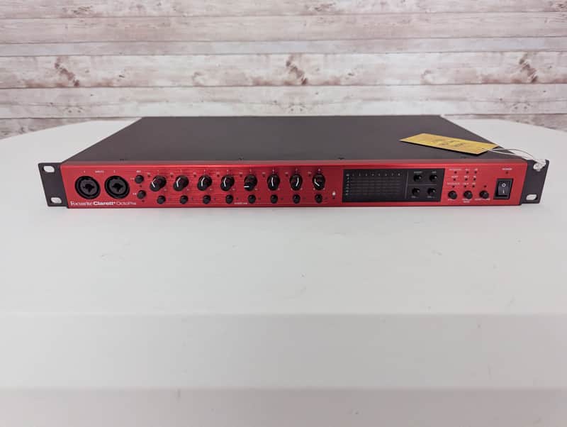 Used Focusrite Clarett+ OctoPre 8-Channel Microphone Preamp with ADAT I/O image 1