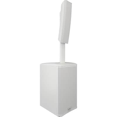 KC12-WH Active 3-Way Column Loudspeaker System with Bluetooth (White) - 12" image 4
