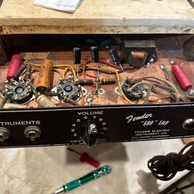 Fender Champ 600 Combo 1952 - Beige Tweed image 20