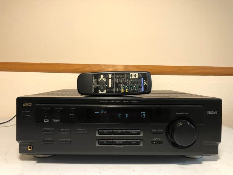 JVC RX-6010VBK Receiver HiFi Stereo Vintage 5.1 Channel Home Audio AM/FM Tuner image 1