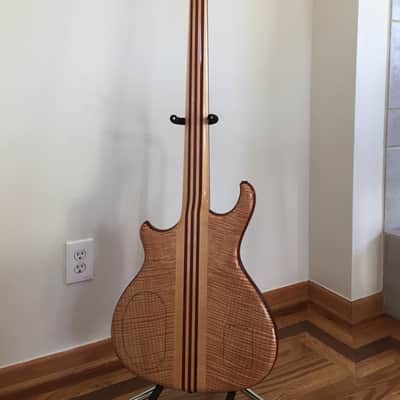 Alembic Mark King Signature Deluxe Balance Custom 5 String Bass 2000 Flame Maple LED's image 4