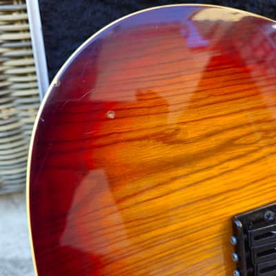 Charvel The Legend / Model 7 SS with Maple Fretboard 1986 - 1989 - Sunburst image 14