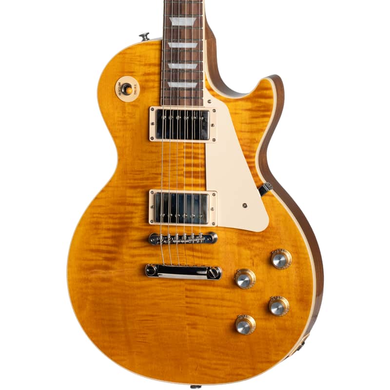 Gibson Les Paul Standard 60s Figured Top Electric Guitar - Honey Amber image 1
