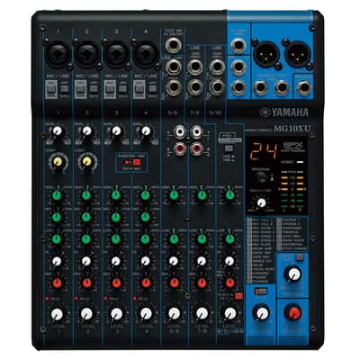 Yamaha MG10XU 10-Channel Mixer with USB and FX image 1