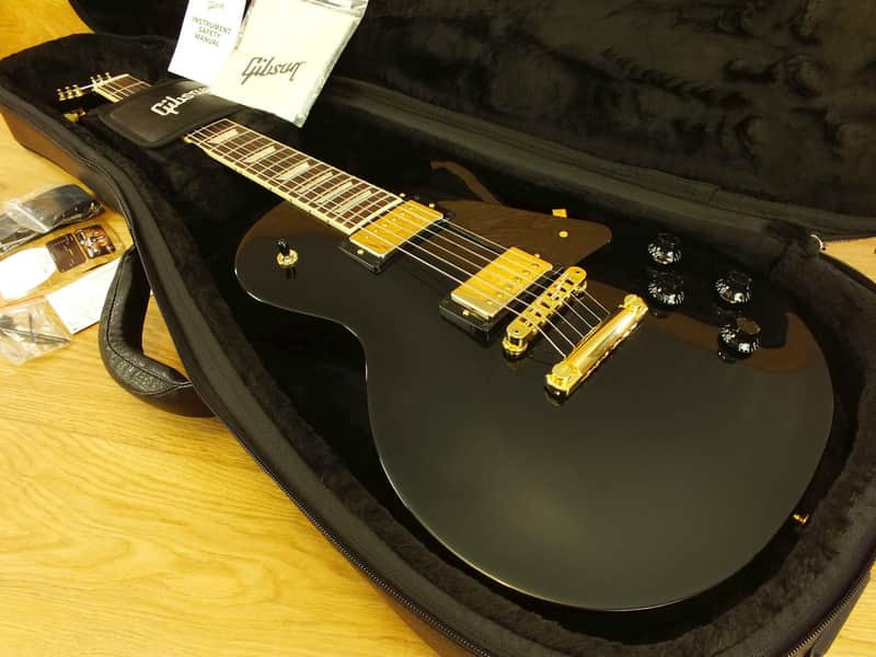 Gibson Les Paul Studio Ebony Gold Hardware 2025 image 1