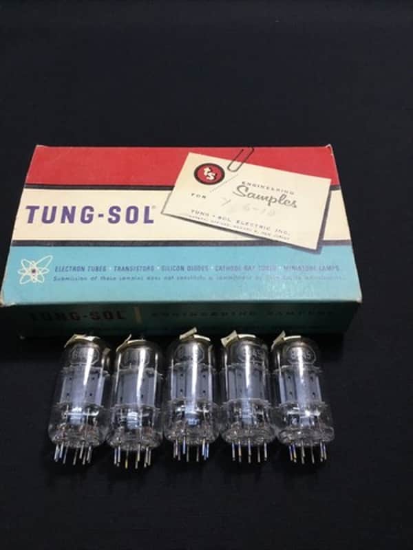 (5) NOS TUNG SOL 8445 Engineering Sample TRIODE PENTODE Vacuum Tubes E.7778 image 1