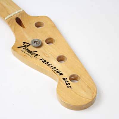 1978 Vintage Fender Precision Bass NECK MINTY Maple Fretboard Super CLEAN 1970's PBass image 7