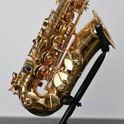 Eastman EAS850 Pro Alto Sax, Rue Saint-Georges, DS Mechanism, High F#, Gold Lacquer Finish image 3