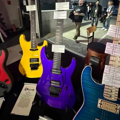 2026 USA CHARVEL  CUSTOM SHOP / SPECIAL EDITION DK24 DINKY \ PURPLE METALLIC image 2