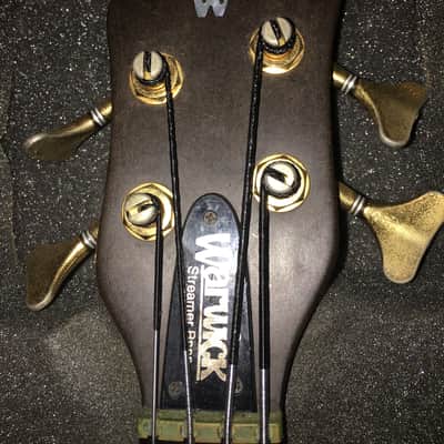 Warwick  Streamer 1991 Natural lined Fretless image 7